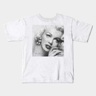 Diva MM 169 Sensual bw Kids T-Shirt